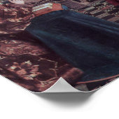 マドンナ・オブ・チャンセラーロリンby Van Eyck - Poster ポスター (角)