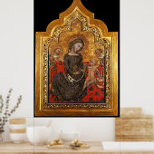 マドンナ・オブ・ハミティスバイヴィタレダボローニャ ポスター (キッチン)