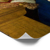 マドンナ・オブ・ブック（ボッティチェリ） ポスター (角)