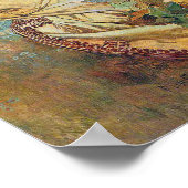 マドンナ・オブ・リリー、アルフォンスミュシャアート ポスター (角)