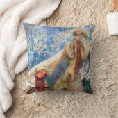 マドンナ・オブ・リリー、ミュシャ クッション (ブランケット)