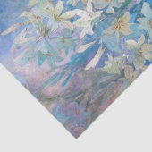 マドンナ·オブ·リリー、ミュシャ 薄葉紙 (詳細)