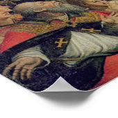 マドンナ・オブ・ロザリオc.1569 (キャンバス上の油) ポスター (角)