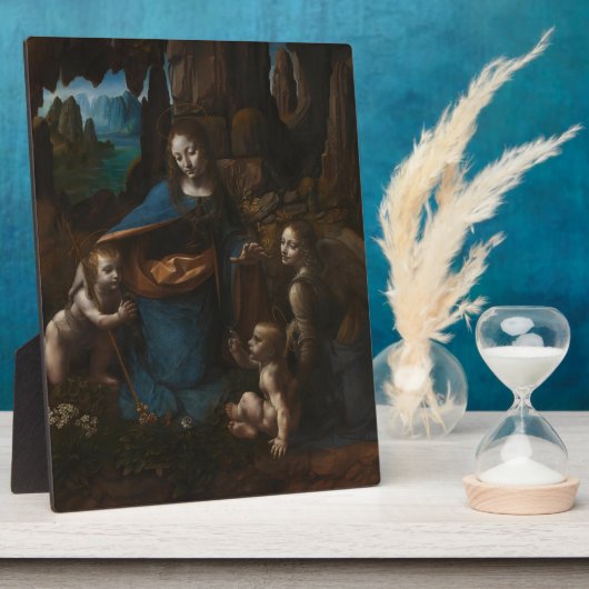 マドンナ・オブ・ロックス、ヴァージン・メアリー、イエス、ジョン フォトプラーク (側面)