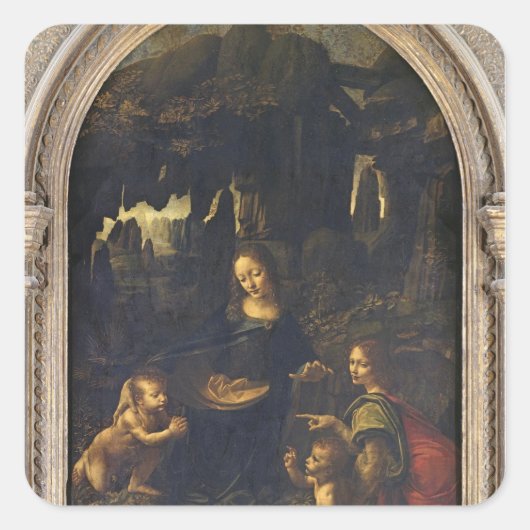 マドンナ・オブ・ロック， c.1478 スクエアシール (正面)