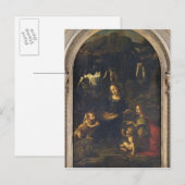 マドンナ・オブ・ロック, c.1478 ポストカード (正面/裏面)