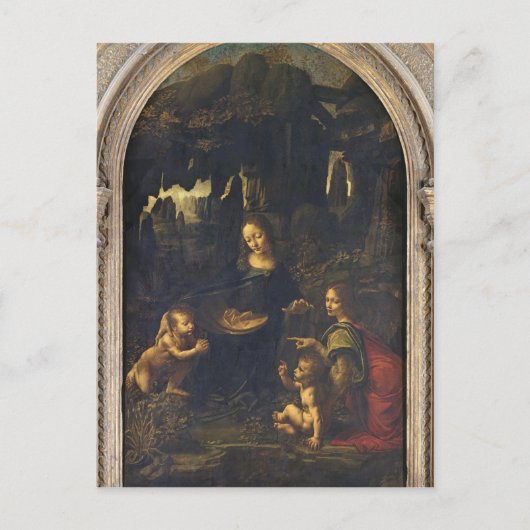 マドンナ・オブ・ロック, c.1478 ポストカード (正面)