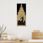 マドンナ・オブ・謙虚 – サセッタファインアートポスター ポスター (キッチン)