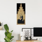 マドンナ・オブ・謙虚 – サセッタファインアートポスター ポスター (ホームオフィス)