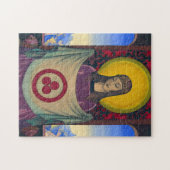 マドンナ・オリフラマ・バイ・ニコラス・ローリッチ ジグソーパズル (横)