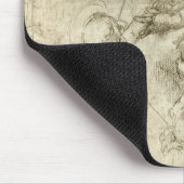 マドンナ、キリストと聖ヨハネのバプテストby Rapahel マウスパッド (コーナー)