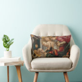 マドンナ&チャイルドサンドロボッティチェリファインアート ランバークッション (椅子)