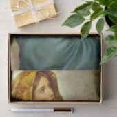 マドンナ&チャイルド伝統的宗教的クリスマス 薄葉紙 (ギフト)