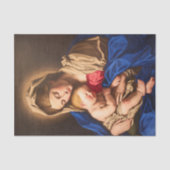 マドンナ&チャイルド伝統的宗教的クリスマス 薄葉紙 (正面)