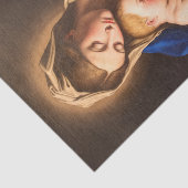 マドンナ&チャイルド伝統的宗教的クリスマス 薄葉紙 (詳細)