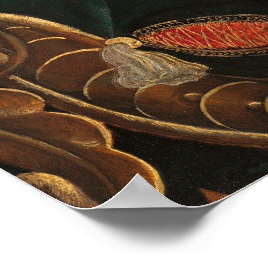 マドンナ&チャイルド、サンドロ・ボッティチェリファインアートポスター ポスター (角)