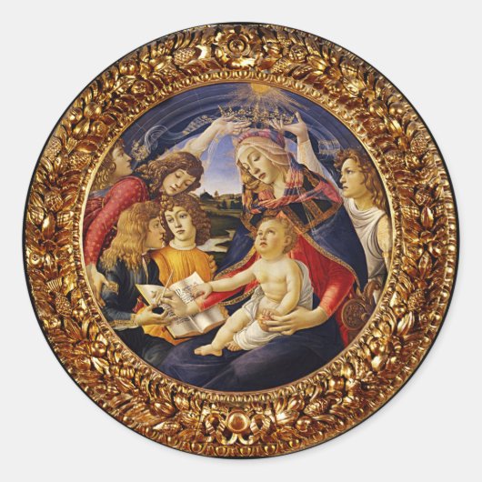 マドンナ・デル・ファジット ラウンドシール (正面)