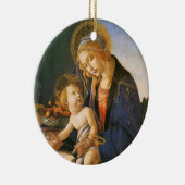 マドンナ・デル・リブロボッティチェッリ・クリスマス・オーナメント セラミックオーナメント (右)