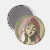 マドンナ・デ・ラ・カリテ・ヘレネ・シュジェルベック マグネット (正面/裏面)