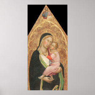 マドンナ – マルティーノ・ディ・バルトロメオファインアートポスター ポスター