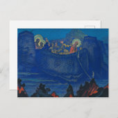 マドンナ・ラボリス， 1933 by Nicholas Roerich ポストカード (正面/裏面)