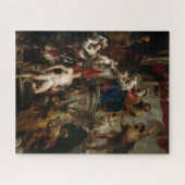 マドンナ、聖徒に囲まれて ジグソーパズル (横)