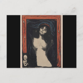マドンナby Edvard Munch,象徴主義の画家 ポストカード