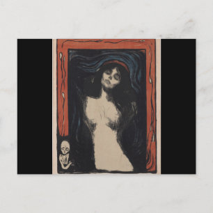 マドンナby Edvard Munch,象徴主義の画家 ポストカード