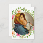 マドンニーナマドンナの通りフェルズジメアリー サンキューカード (正面/裏面)