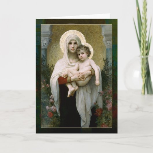 マドーナとバラ シーズンカード (正面)