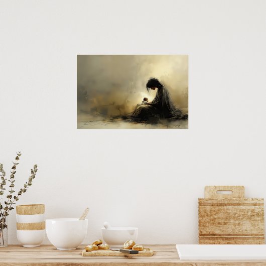 マドーナと子 ポスター (キッチン)