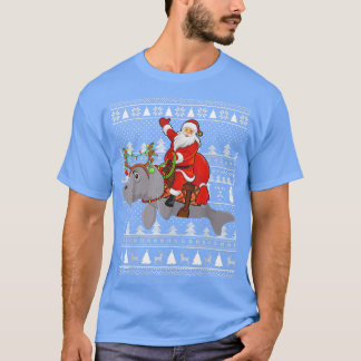 マナおもしろいーティラバーサンタライディングマナディグリー Tシャツ