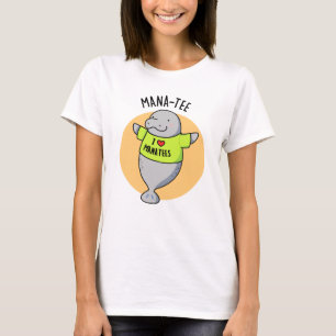 マナおもしろいー動物Tシャツ Tシャツ