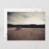 マナサスバトルフィールド砲 ポストカード (正面/裏面)