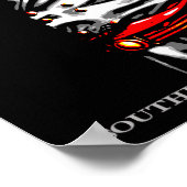 マナサスバージニアレトロ旅行ポスター ポスター (角)