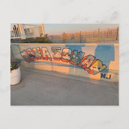 マナスクアンニュージャージーのはがき ポストカード (正面)