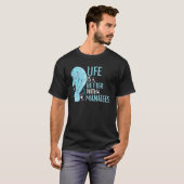 マナティーのいる生活は最高 海牛の服 W用 Tシャツ (正面フル)