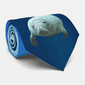 マナティーのタイ ネクタイ (ロール)