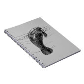 マナティーのノートブック ノートブック (右側)