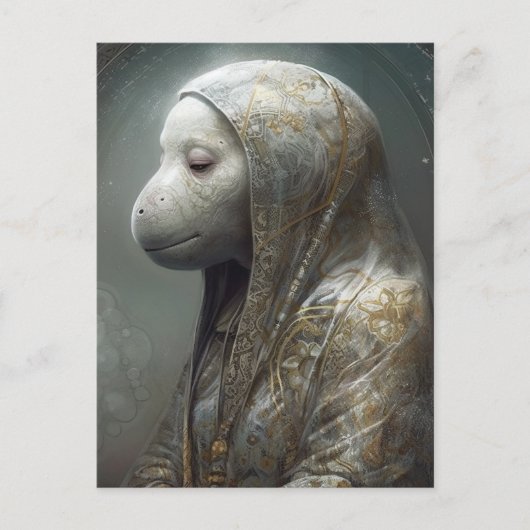 マナティーの修女 ポストカード (正面)