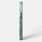 マナティーの可愛いアート iPhoneケース (左側面)