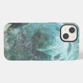 マナティーの可愛いアート iPhoneケース (裏面横)