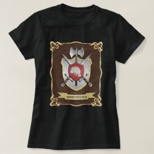 マナティーの戦いの頂上Sigilブラウン Tシャツ