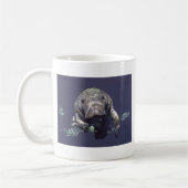 マナティーの水中世界 コーヒーマグカップ (左)