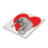 マナティーの芸術 タイル (側面)