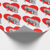 マナティーの芸術 ラッピングペーパー (角)