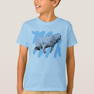 マナティーのTシャツ Tシャツ