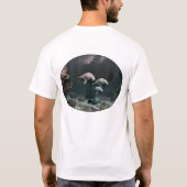マナティーのTシャツ Tシャツ (裏面)
