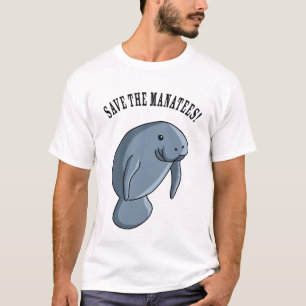マナティーを救って下さい! Tシャツ