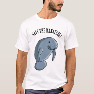 マナティーを救って下さい! Tシャツ